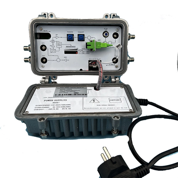 What are the size requirements for the power distribution box in the exhibition hall 